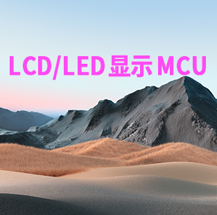 LCD/LED顯示MCU